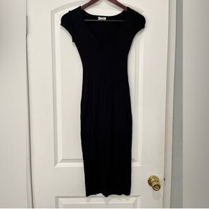 See you Monday Maxi  Black Women's Dress